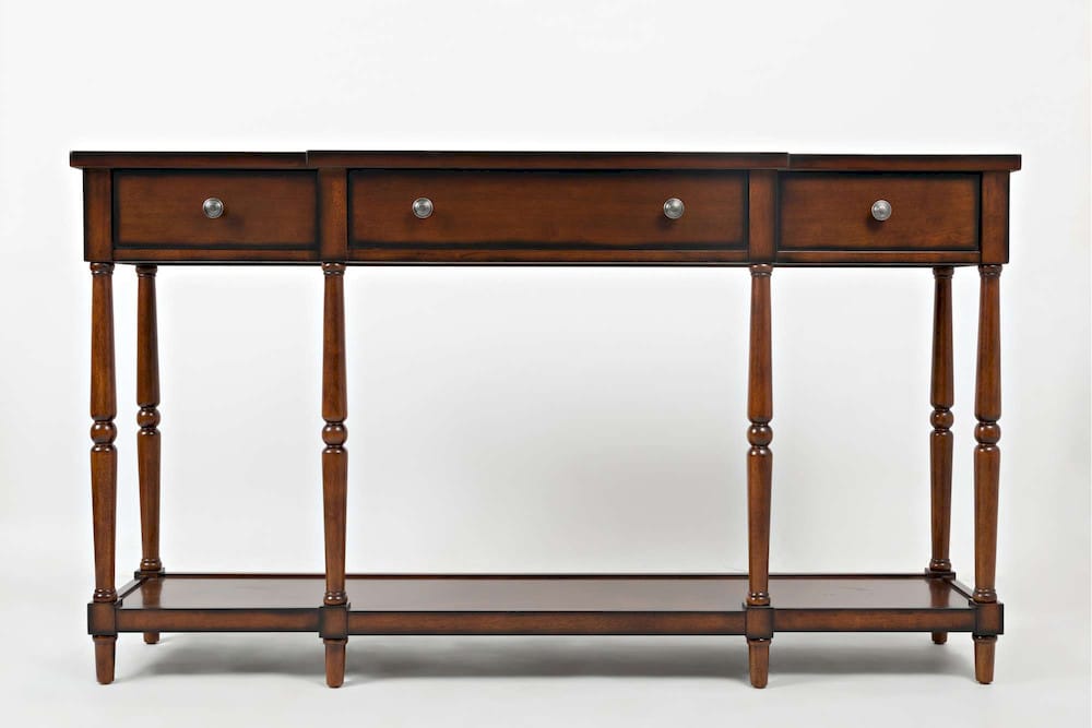 Jofran - Stately Home 60in CONSOLE IN Antique Mahogany - 1632-60 view 1