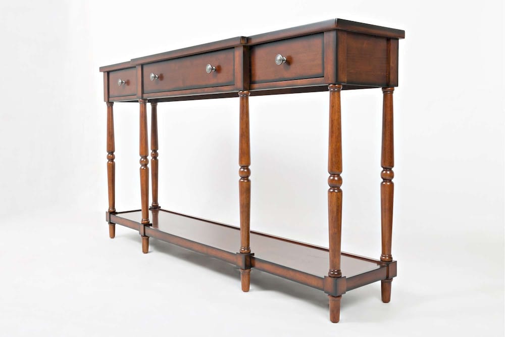 Jofran - Stately Home 60in CONSOLE IN Antique Mahogany - 1632-60 view 3