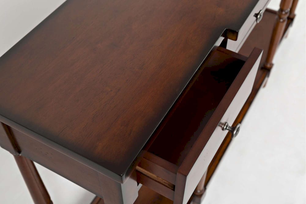 Jofran - Stately Home 60in CONSOLE IN Antique Mahogany - 1632-60 view 4