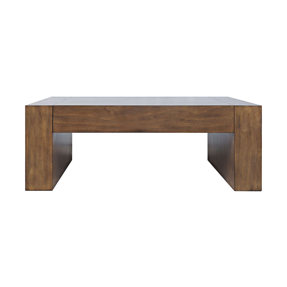 Jofran - Taos Modern Rustic 52in Dovetailed Coffee Table in Chestnut - 2465-1 view 1