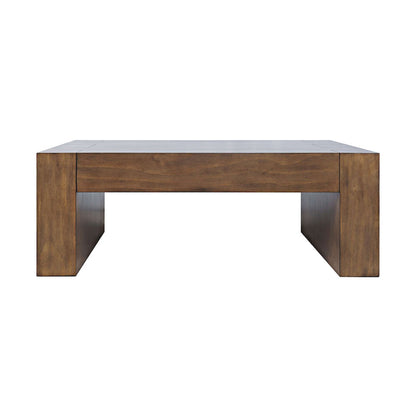 Jofran - Taos Modern Rustic 52in Dovetailed Coffee Table in Chestnut - 2465-1 view 1