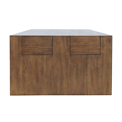 Jofran - Taos Modern Rustic 52in Dovetailed Coffee Table in Chestnut - 2465-1 view 6