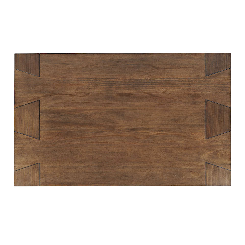 Jofran - Taos Modern Rustic 52in Dovetailed Coffee Table in Chestnut - 2465-1 view 7