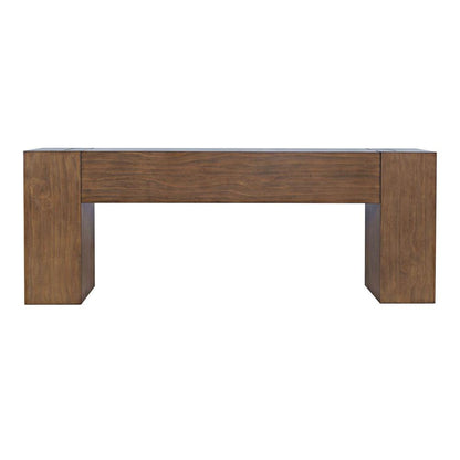 Jofran - Taos Modern Rustic 79in Dovetailed Sofa Console Table in Chestnut - 2465-4 veiw 2
