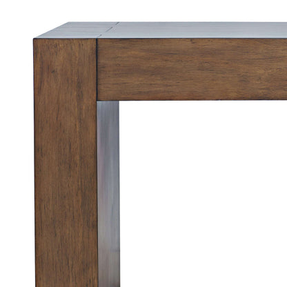 Jofran - Taos Modern Rustic Square Dovetailed End Table in Chestnut - 2465-3 view 4
