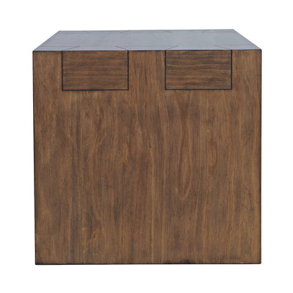 Jofran - Taos Modern Rustic Square Dovetailed End Table in Chestnut - 2465-3 view 6