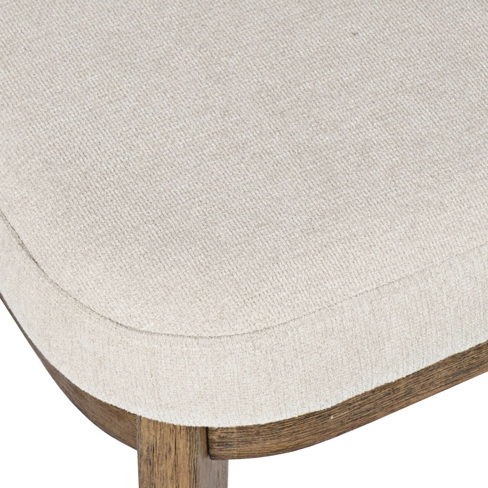 Jofran - Tate Mid-Century Modern Split Back Upholstered Dining Chair (Set of 2) in Chestnut - 2421-TATECHS view 6