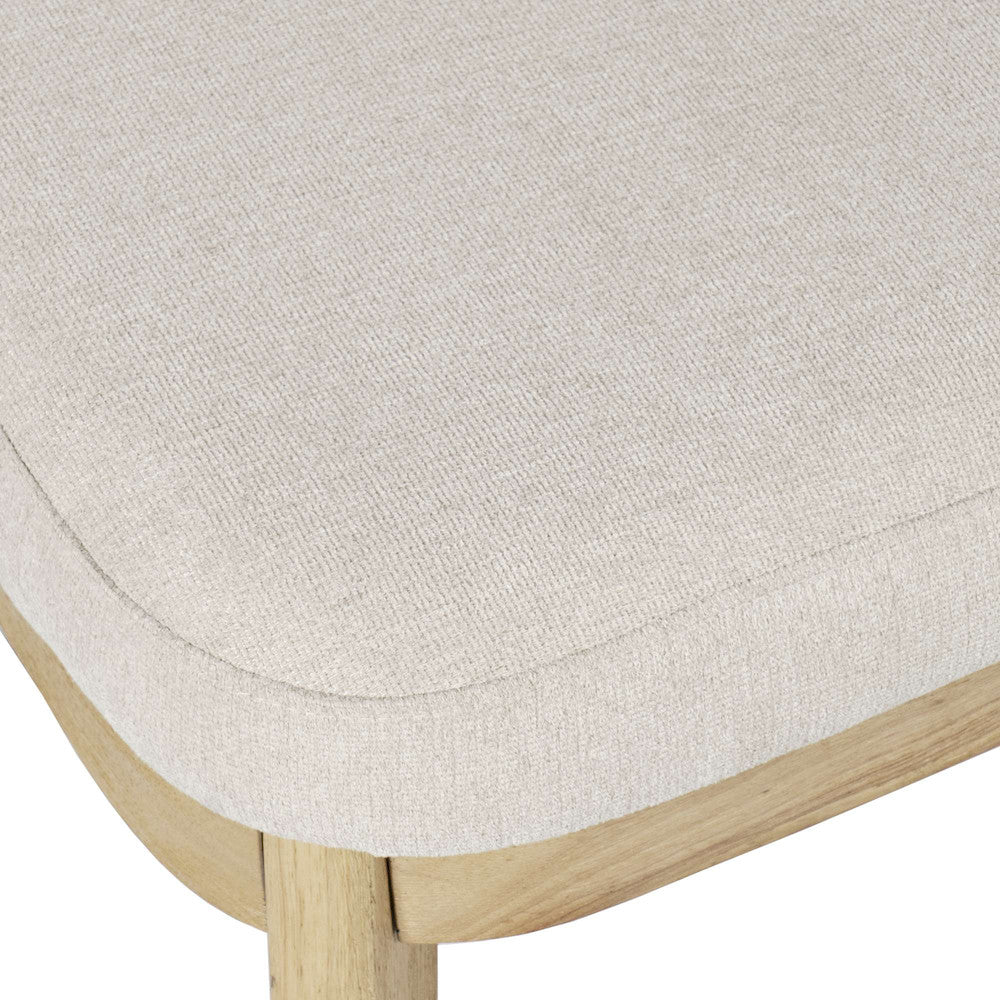 Jofran - Tate Mid-Century Modern Split Back Upholstered Dining Chair (Set of 2) in Natural - 2421-TATENAT view 6
