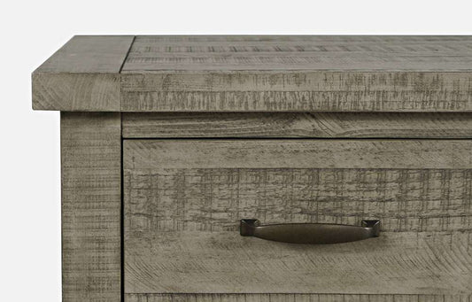 Jofran - Telluride 70in Rustic Distressed Pine Four Drawer Sideboard Buffet Server, Driftwood Grey - 2231-70 veiw 2