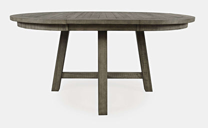 Jofran - Telluride Contemporary Rustic Farmhouse Five Piece Counter Height Dining Table Set, Driftwood Grey - 2231-54C-4U view 3