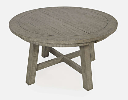 Jofran - Telluride Contemporary Rustic Farmhouse Five Piece Dining Table Set, Driftwood Grey - 2231-54D-4U view 4