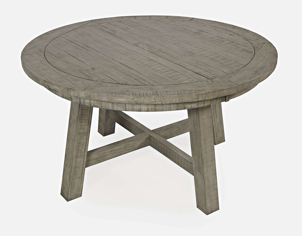 Jofran - Telluride Contemporary Rustic Farmhouse Seven Piece Dining Table Set, Driftwood Grey - 2231-54D-6U view 4