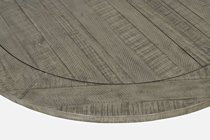 Jofran - Telluride Contemporary Rustic Farmhouse Seven Piece Dining Table Set, Driftwood Grey - 2231-54D-6U view 8