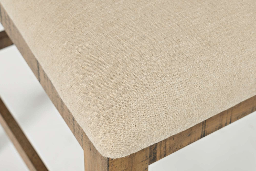 Jofran - Telluride Counter Stool (Set of 2) - Naturally Distressed Telluride, Cream Fabric - 1801-BS420KD view 4