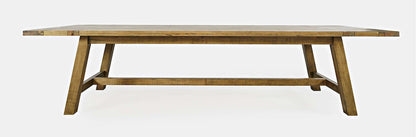 Jofran - Telluride Eleven Piece Rustic Distressed Pine 127in Extendable Dining Set, Gold - 1801-42D-11X view 3