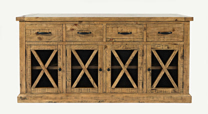 Jofran - Telluride Four Drawer Server - Naturally Distressed Telluride - 1801-70 view 1