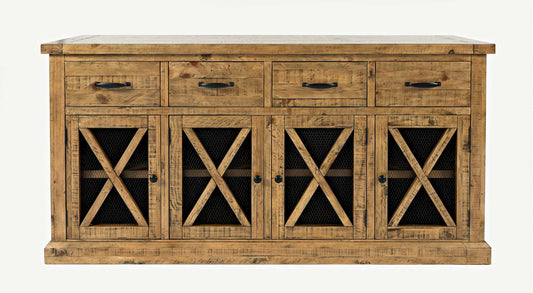 Jofran - Telluride Four Drawer Server - Naturally Distressed Telluride - 1801-70 view 1