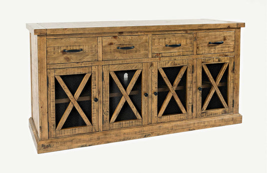 Jofran - Telluride Four Drawer Server - Naturally Distressed Telluride - 1801-70 view 2