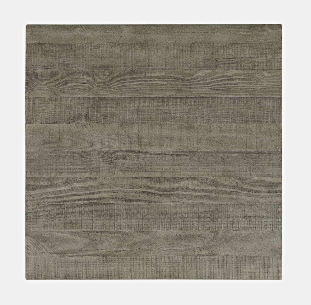Jofran - Telluride Rustic Distressed Acacia End Table with Storage, Driftwood Grey - 2230-13 view 10