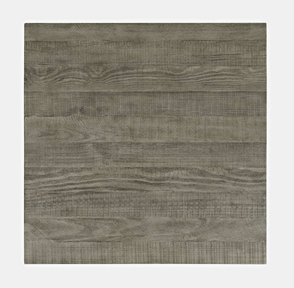 Jofran - Telluride Rustic Distressed Acacia End Table with Storage, Driftwood Grey - 2230-13 view 10