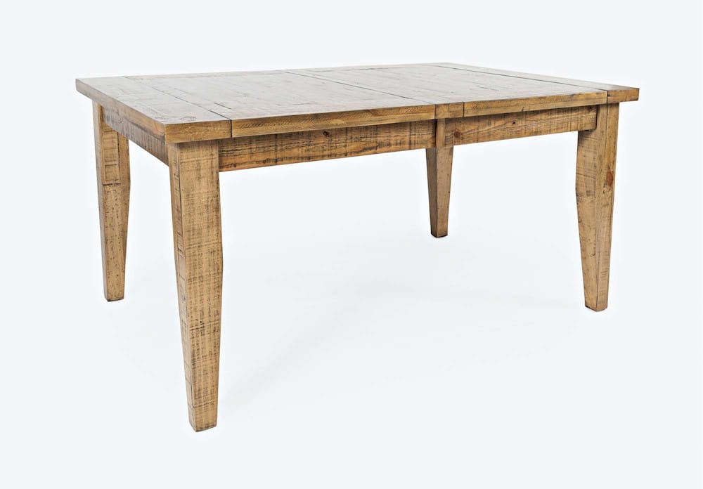 Jofran - Telluride Rustic Distressed Pine 78in Six-Piece Dining Set with Bench - 1801-78D-6 view 2