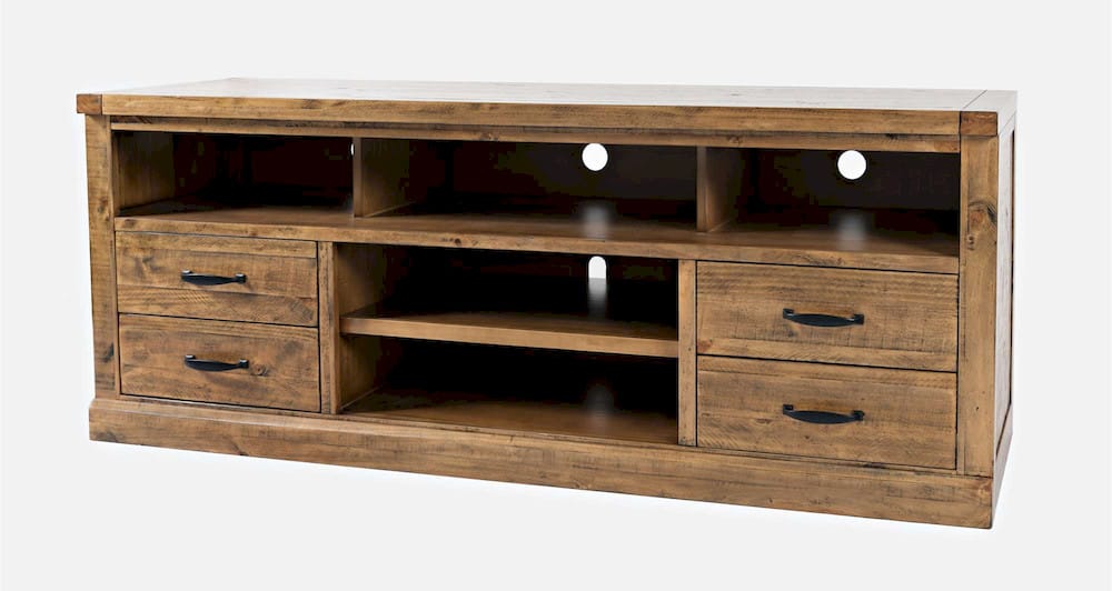Jofran - Telluride Rustic Pine 70 TV Stand - Naturally Distressed Telluride - 1802-70 view 3