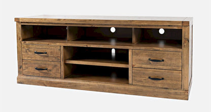 Jofran - Telluride Rustic Pine 70 TV Stand - Naturally Distressed Telluride - 1802-70 view 3