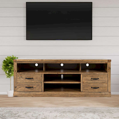 Jofran - Telluride Rustic Pine 70 TV Stand - Naturally Distressed Telluride - 1802-70 view 12