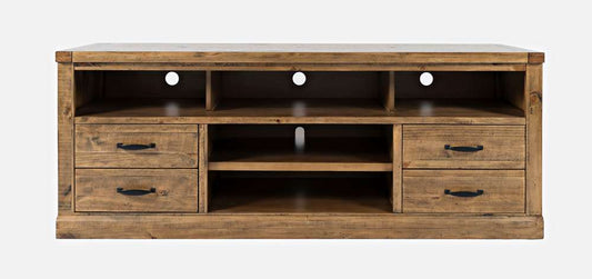 Jofran - Telluride Rustic Pine 70 TV Stand - Naturally Distressed Telluride - 1802-70 veiw 2