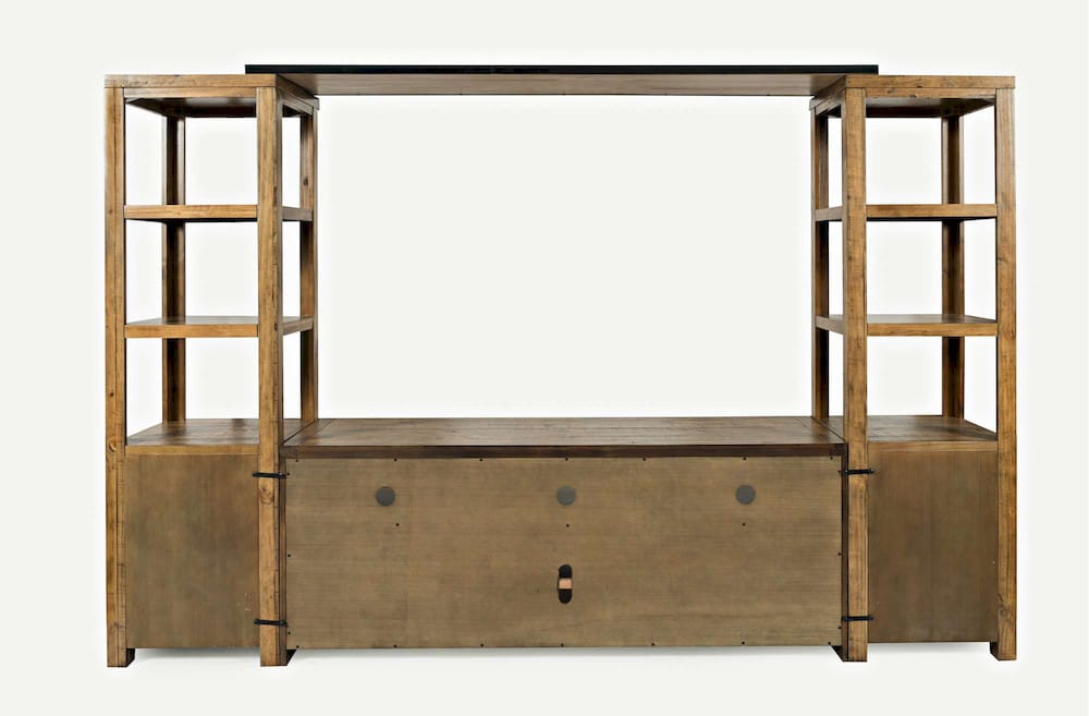 Jofran - Telluride Rustic Pine Entertainment Center with 70in TV Console - Naturally Distressed Telluride - 1802-70-2178KDKT view 4