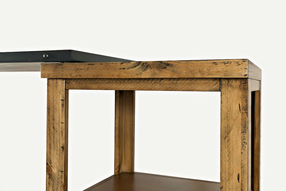 Jofran - Telluride Rustic Pine Entertainment Center with 70in TV Console - Naturally Distressed Telluride - 1802-70-2178KDKT view 7