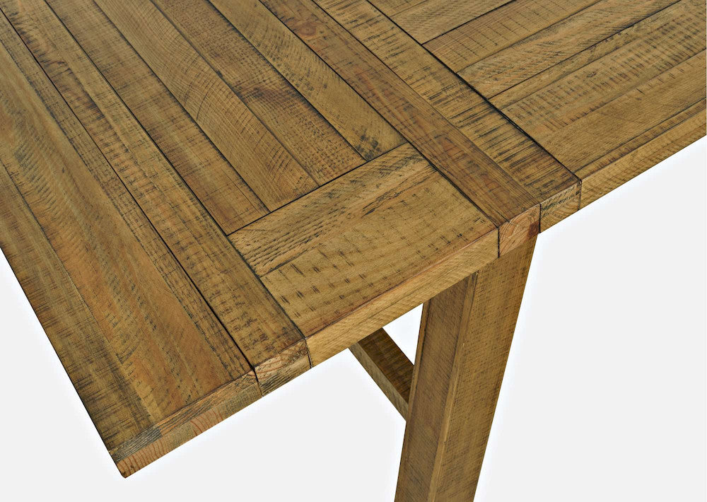 Jofran - Telluride Seven Piece Rustic Distressed Pine 127in Extendable Dining Set, Gold - 1801-42D-7X view 6
