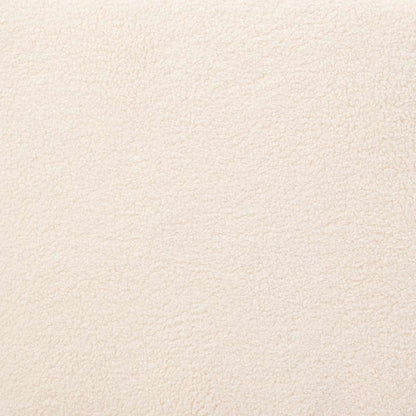 Jofran - Tess Contemporary Modern Ivory Boucle Upholstered Plush Bench, Natural Cream - 2271-TESSBNNAT veiw 3
