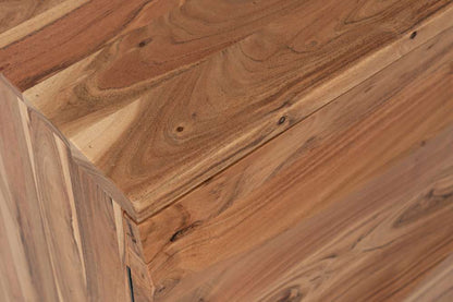 Jofran - The Wave 3 Door Accent Cabinet - Natural - 1995-72 veiw 4