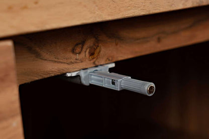 Jofran - The Wave 3 Door Accent Cabinet - Natural - 1995-72 veiw 5