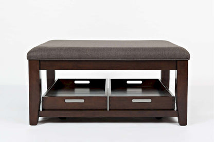 Jofran - Tin Cities Ottoman Cocktail Table - 1790-1 view 1