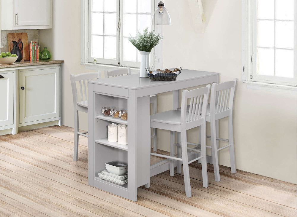 Jofran - Tribeca Counter Height Stool in Ash Grey (Set of 2) - 813EC-BS293KD view 3