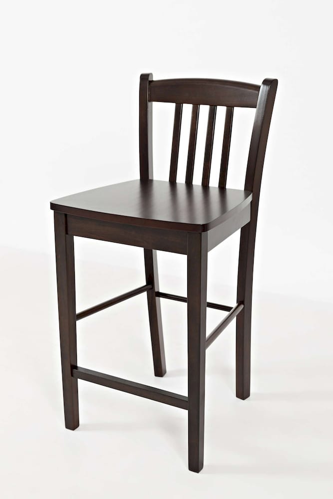 Jofran - Tribeca Five Piece Counter Height 48in Contemporary Dining Set with Cross-Back Barstools and Storage - 810EC-48BS293KDKT view 5