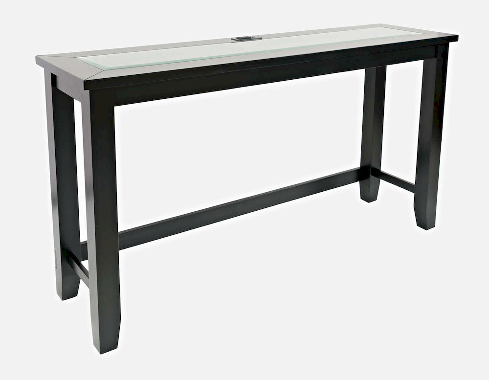 Jofran - Urban Icon 4 Piece Counter Height Dining Table Set with USB Charging - Black - 2001-66 view 4