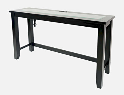 Jofran - Urban Icon 4 Piece Counter Height Dining Table Set with USB Charging - Black - 2001-66 view 7