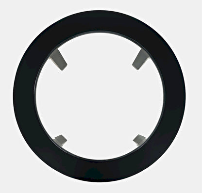 Jofran - Urban Icon 42in Round Glass Inlay Dining Table - Black - 2004-42 view 4