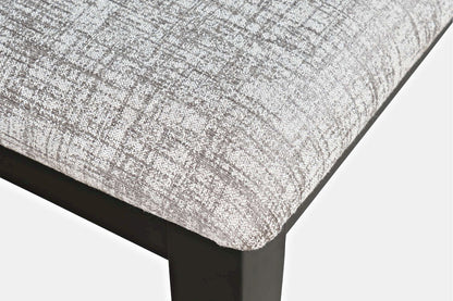 Jofran - Urban Icon 45in Upholstered Dining Bench - Black - 2004-45KD view 4