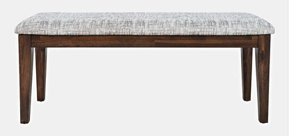 Jofran - Urban Icon 45in Upholstered Dining Bench - Merlot - 2005-45KD view 1