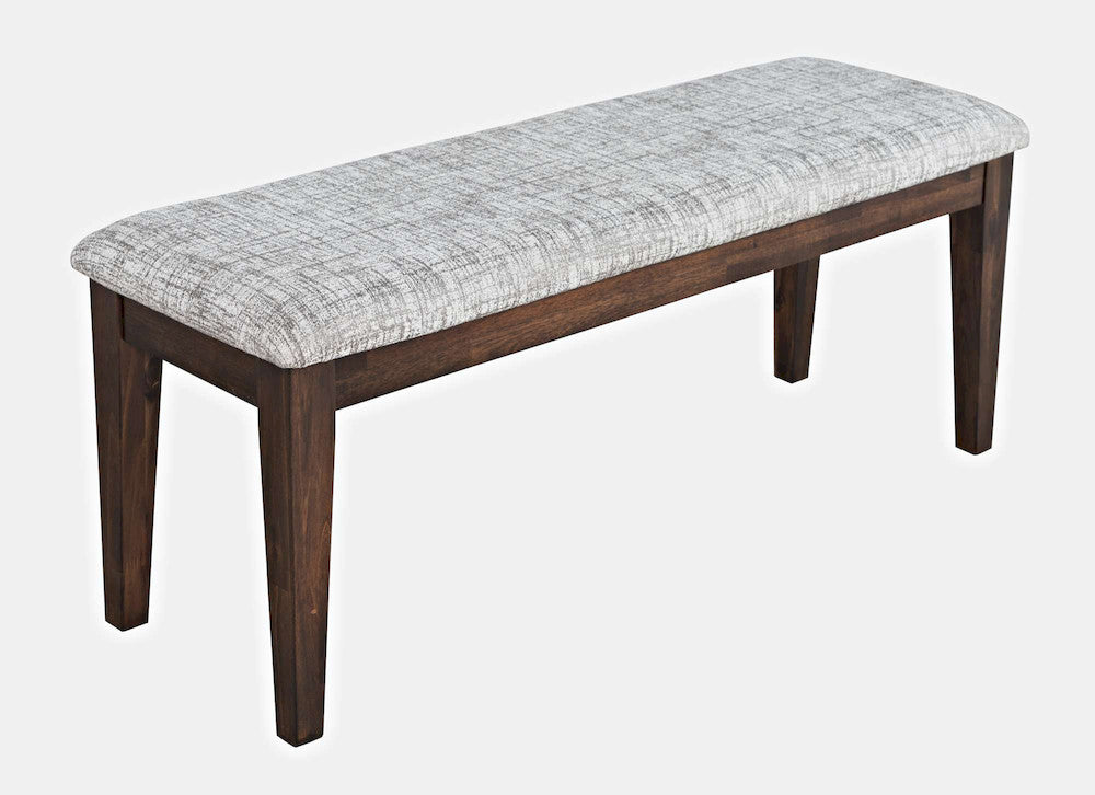Jofran - Urban Icon 45in Upholstered Dining Bench - Merlot - 2005-45KD view 2