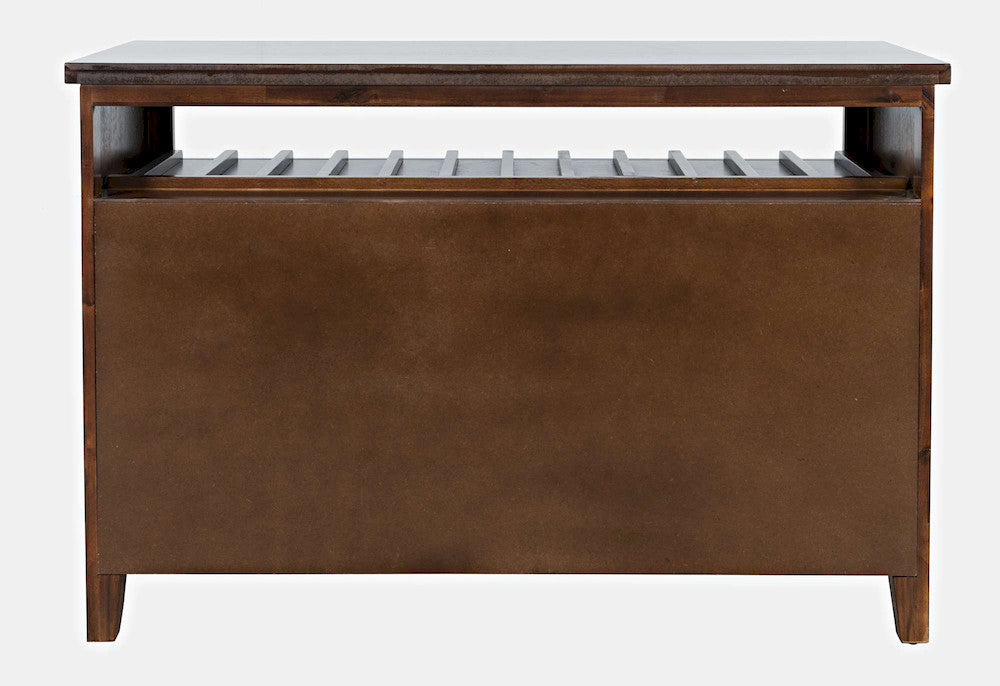 Jofran - Urban Icon 48in Buffet Server with Wine Rack and Stemware Rack - Merlot - 2005-48 view 4
