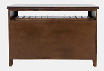 Jofran - Urban Icon 48in Buffet Server with Wine Rack and Stemware Rack - Merlot - 2005-48 view 4
