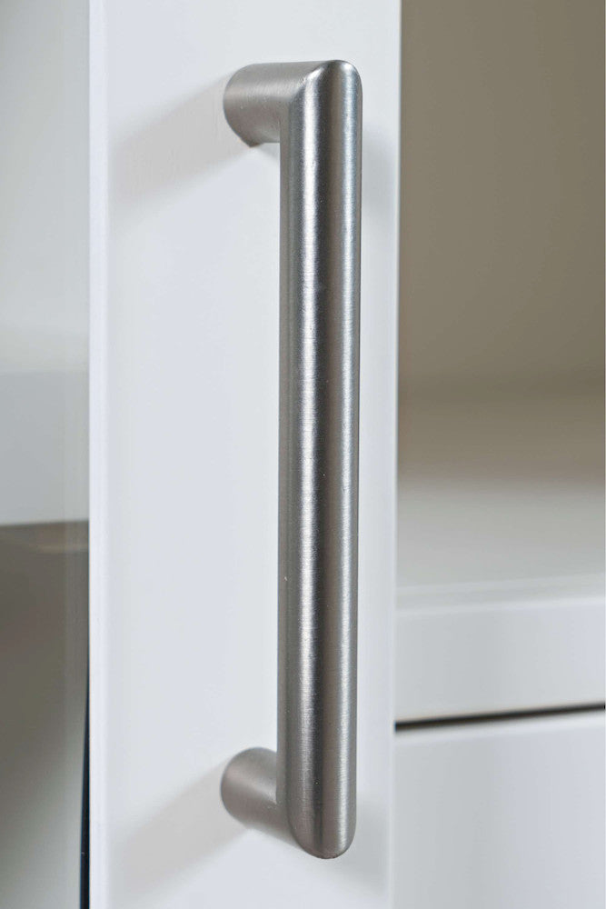 Jofran - Urban Icon 48in Buffet Server with Wine Rack and Stemware Rack - White - 2003-48 view 6