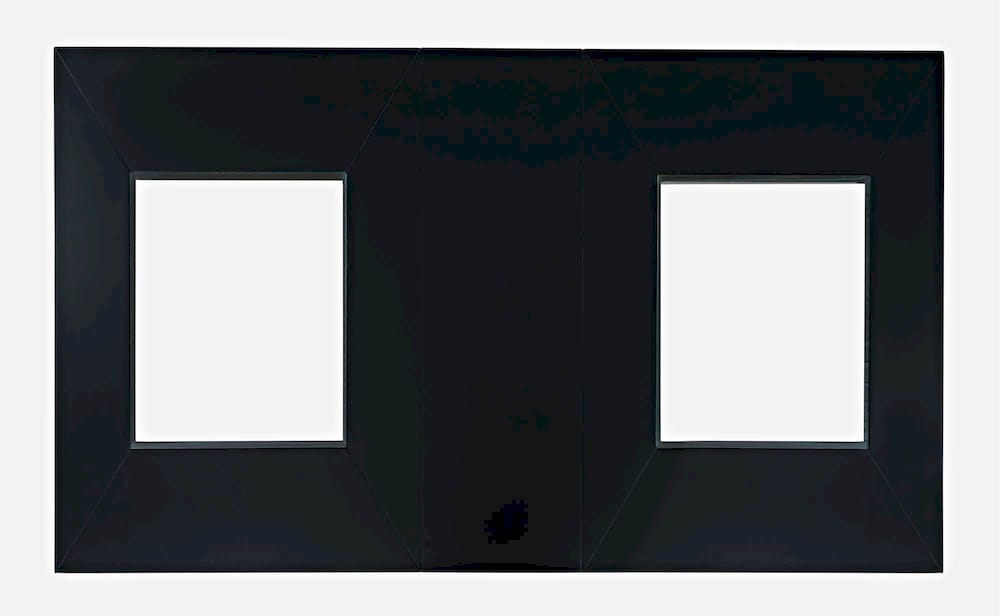 Jofran - Urban Icon 66in Extension Glass Inlay Dining Table - Black - 2004-66 view 4