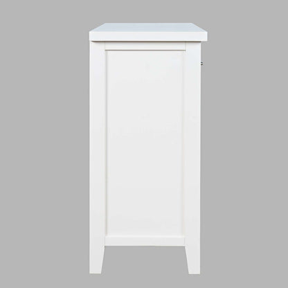 Jofran - Urban Icon Contemporary 32in Electric Fireplace Console TV Stand in White - 2000-FP32 view 3
