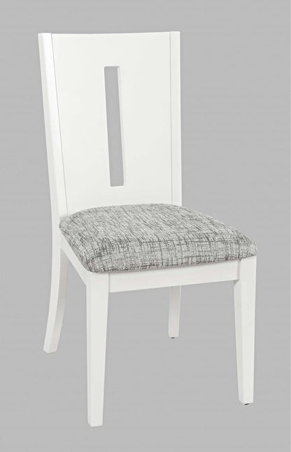Jofran - Urban Icon Contemporary 42in Round Five-Piece Dining Set with Upholstered Chairs - 2003-42D-5 view 8